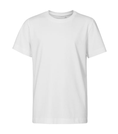 MALFINI EDGE Kids' T-shirt in white - promotional clothing printed with your company logo