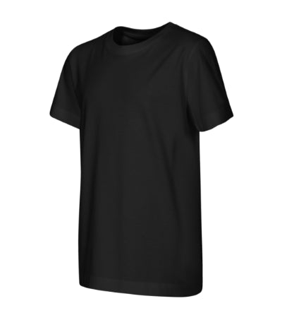 MALFINI EDGE Kids' T-shirt in black - promotional clothing printed with your company logo