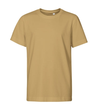MALFINI EDGE Kids' T-shirt in sand - promotional clothing printed with your company logo