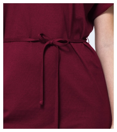 MALFINI MUSE Women's dress in navy blue - promotional clothing printed with your company logo