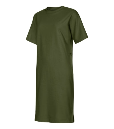 MALFINI MUSE Women's dress in military - promotional clothing printed with your company logo