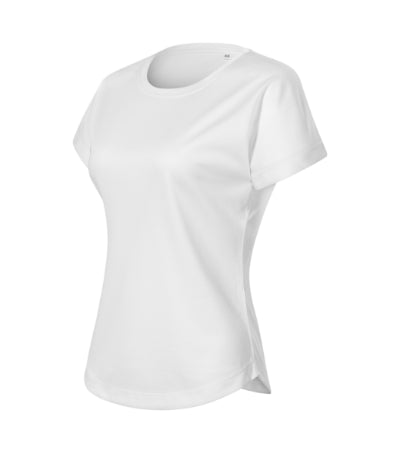 MALFINI ZOOM Women's T-shirt in white - promotional clothing printed with your company logo