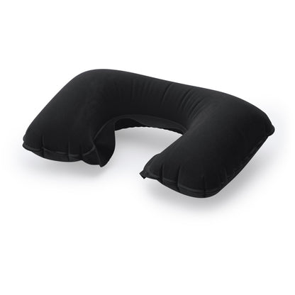 ANSAR - Inflatable travel pillow in a soft suede touch