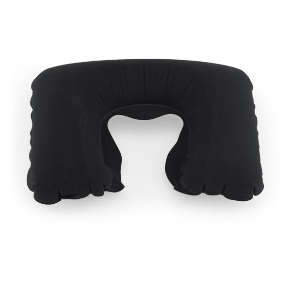 ANSAR - Inflatable travel pillow in a soft suede touch