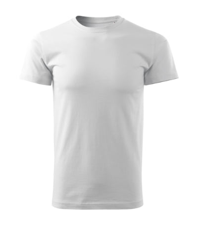 MALFINI BASIC RECYCLED Men's T-shirt in white - promotional clothing printed with your company logo