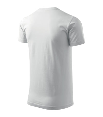 MALFINI BASIC RECYCLED Men's T-shirt in white - promotional clothing printed with your company logo