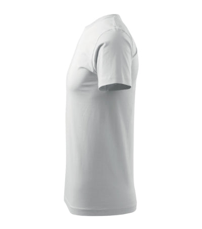 MALFINI BASIC RECYCLED Men's T-shirt in white - promotional clothing printed with your company logo
