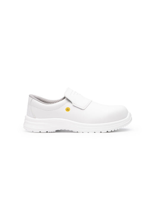 ROLY WRK SALT Unisex work shoes in white - promotional clothing printed with your company logo