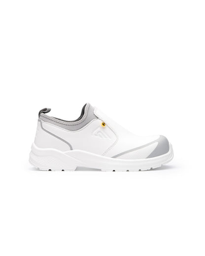 ROLY WRK PEARL Unisex work shoes in white - promotional clothing printed with your company logo
