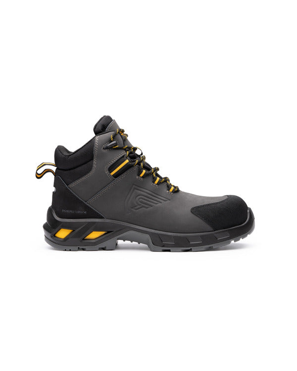 ROLY WRK LUA Unisex work boots in plomo/amarillo wrk - promotional clothing printed with your company logo