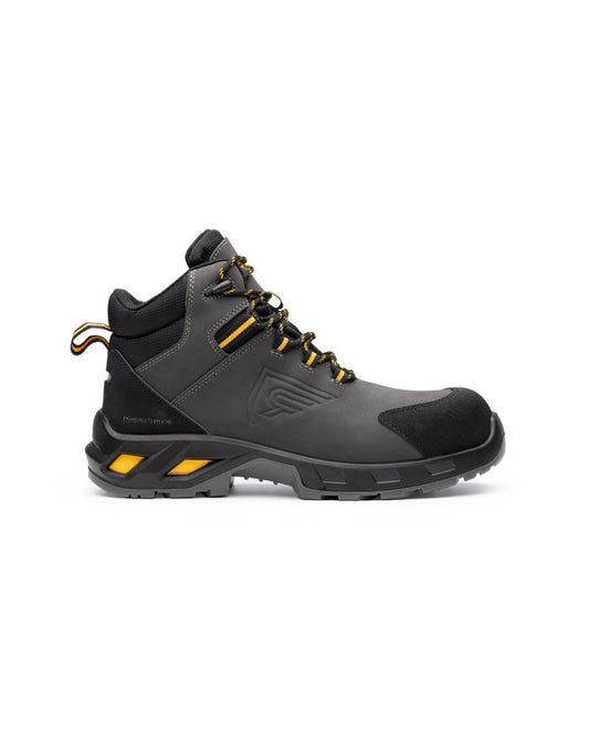 ROLY WRK LUA Unisex work boots in plomo/amarillo wrk - promotional clothing printed with your company logo