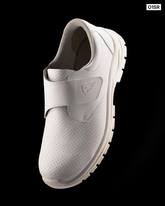 ROLY WRK OPAL Unisex work shoes in white - promotional clothing printed with your company logo