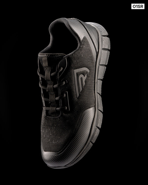 ROLY WRK BASALT Unisex work shoes in black - promotional clothing printed with your company logo
