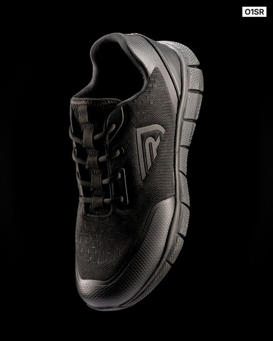 ROLY WRK BASALT Unisex work shoes in black - promotional clothing printed with your company logo