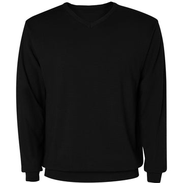 ROLY WRK HILUX Men's jumper in black - promotional clothing printed with your company logo