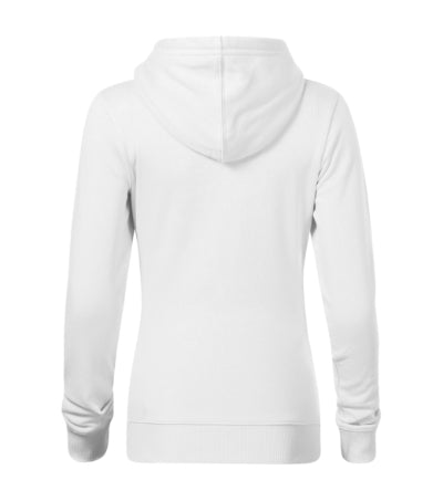 MALFINI BREAK Women's sweatshirt in white - promotional clothing printed with your company logo