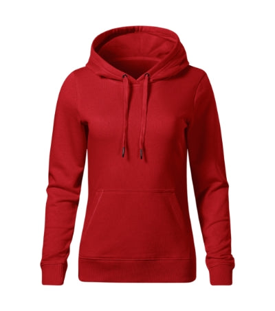 MALFINI BREAK Women's sweatshirt in red - promotional clothing printed with your company logo