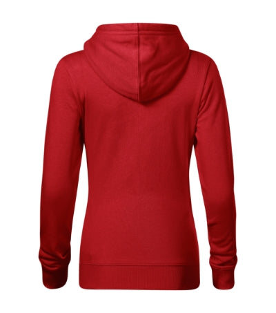 MALFINI BREAK Women's sweatshirt in red - promotional clothing printed with your company logo
