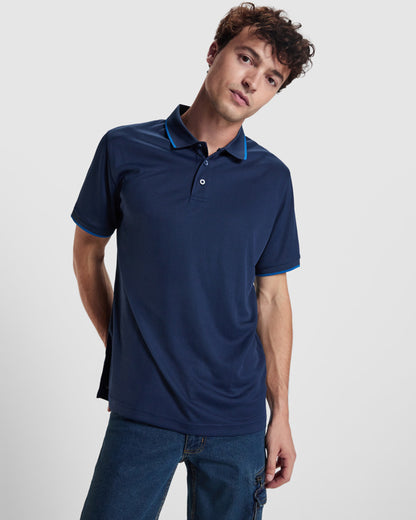 ROLY WRK SIAN Unisex polo shirt in white - promotional clothing printed with your company logo