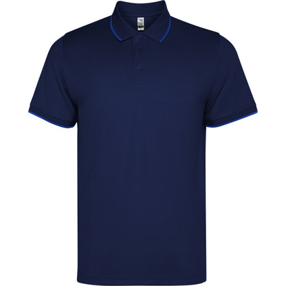 ROLY WRK SIAN Unisex polo shirt in navy blue - promotional clothing printed with your company logo