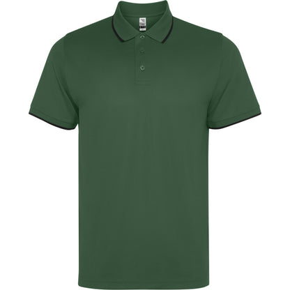 ROLY WRK SIAN Unisex polo shirt in bottle green - promotional clothing printed with your company logo