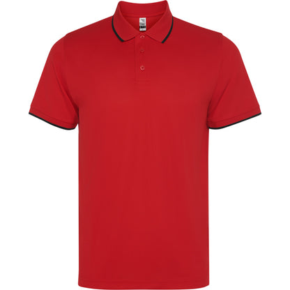 ROLY WRK SIAN Unisex polo shirt in red - promotional clothing printed with your company logo