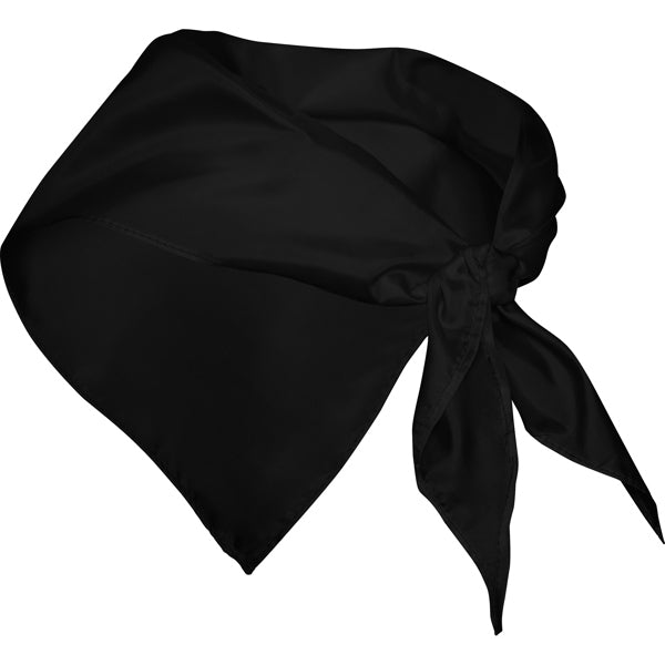 Stamina FESTERO Polyester scarf in black - promotional merchandise printed with your company logo