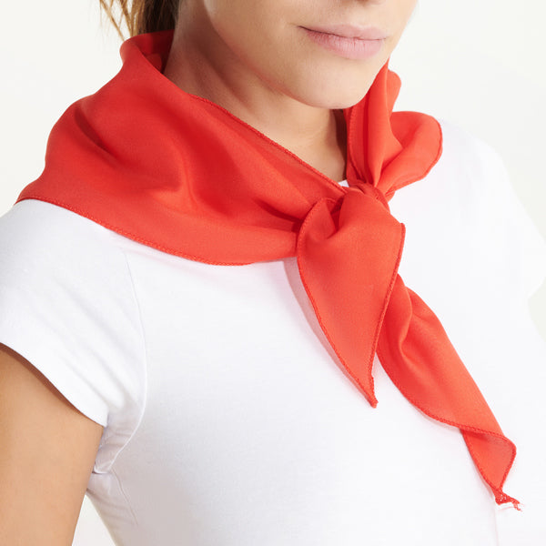 Stamina FESTERO Polyester scarf in white - promotional merchandise printed with your company logo