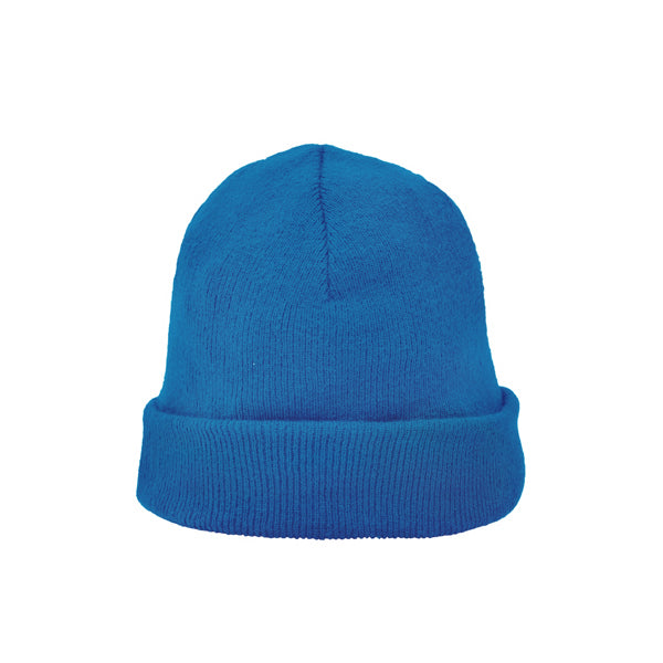 Stamina PLANET Knitted beanie in royal blue - promotional merchandise printed with your company logo