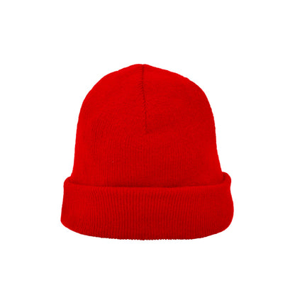 Stamina PLANET Knitted beanie in red - promotional merchandise printed with your company logo