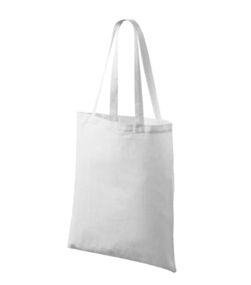 MALFINI HANDY Unisex shopping bag in white - promotional clothing printed with your company logo