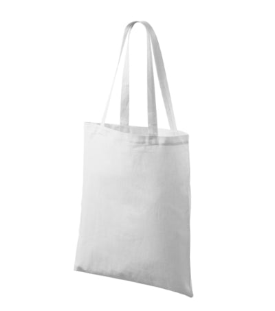 MALFINI HANDY Unisex shopping bag in white - promotional clothing printed with your company logo