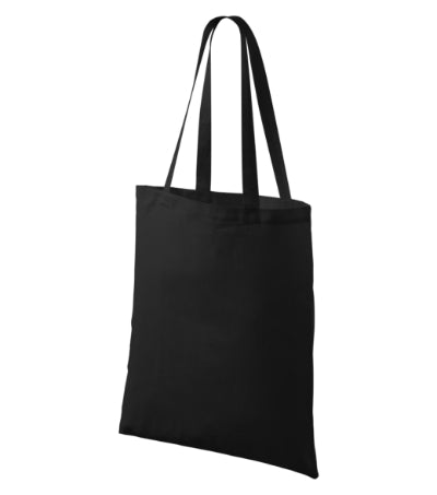 MALFINI HANDY Unisex shopping bag in black - promotional clothing printed with your company logo