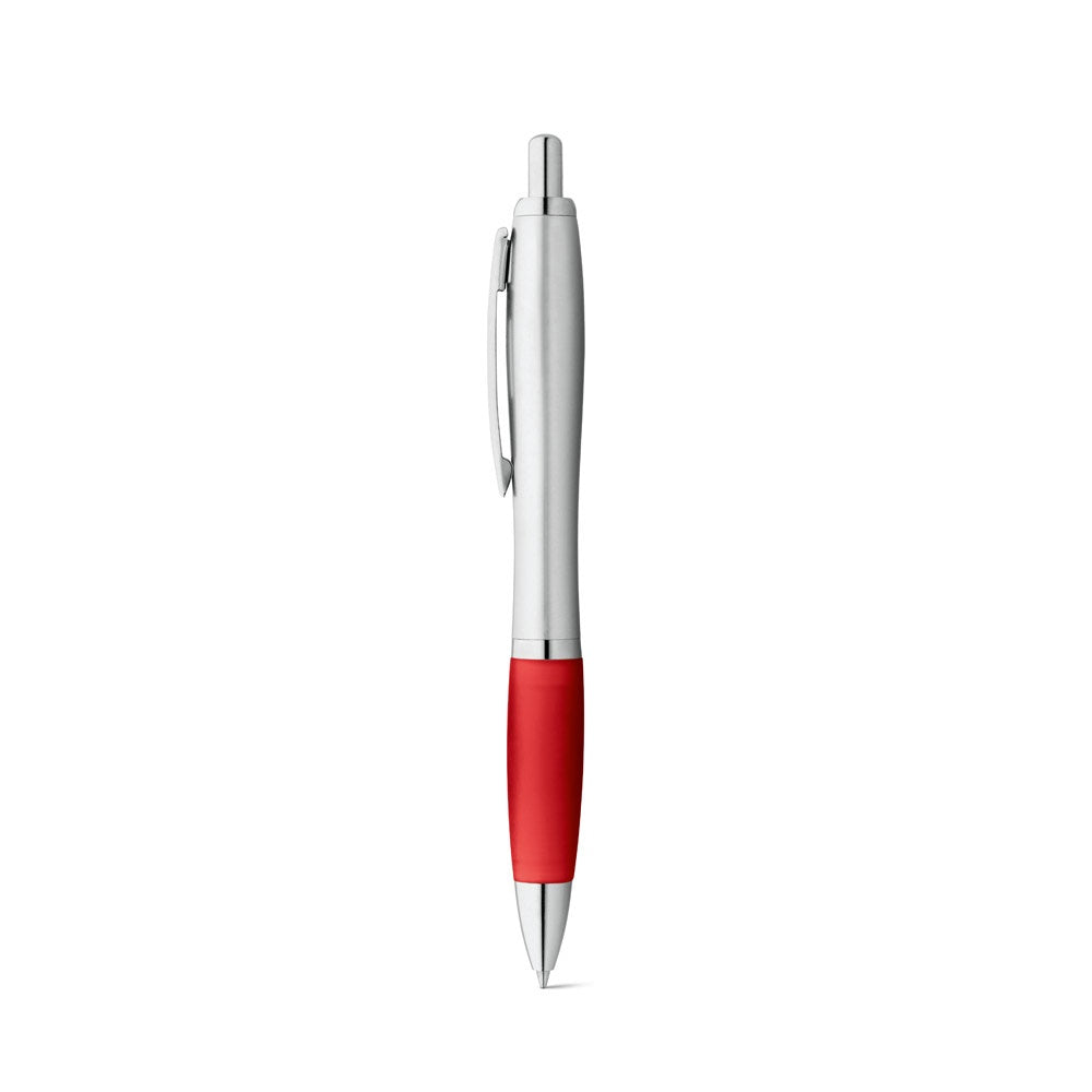 SWING promotional pen in red with custom logo branding