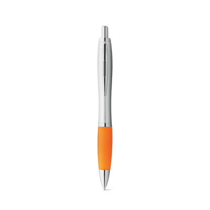 SWING promotional pen in orange (detail view) with custom logo branding