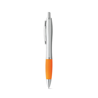 SWING promotional pen in orange with custom logo branding