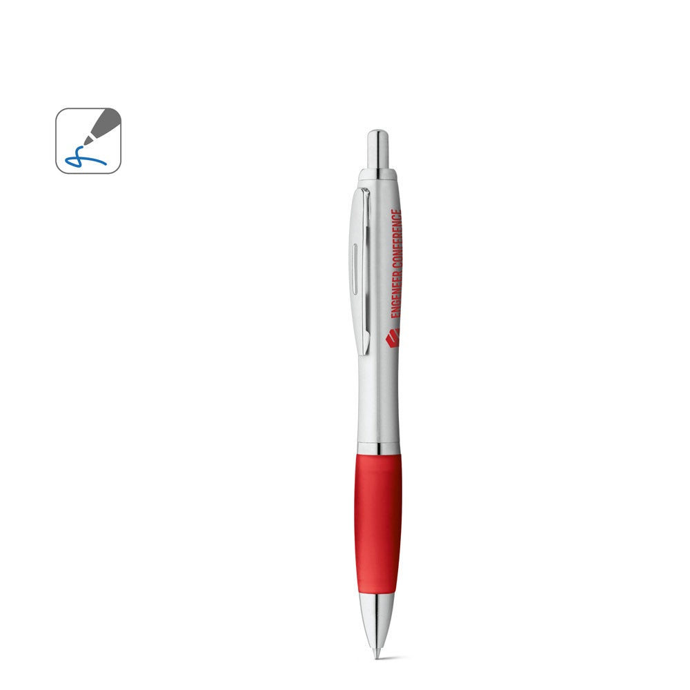 SWING promotional pen (complete set view) with custom logo branding