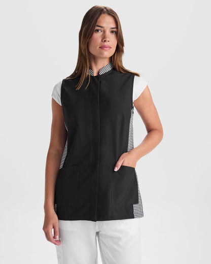 ROLY WRK ALDANY Women's apron in white - promotional clothing printed with your company logo