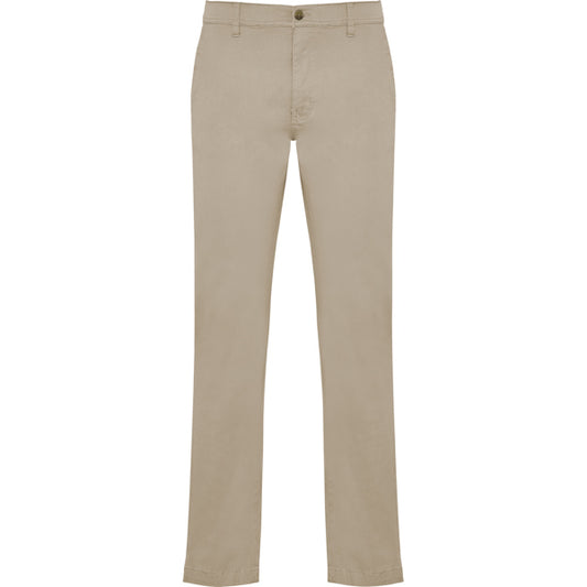 ROLY WRK RITZ Men's trousers in dark sand - promotional clothing printed with your company logo