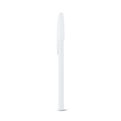 CORVINA promotional pen in white with custom logo branding