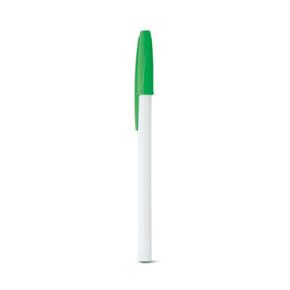 CORVINA promotional pen in green with custom logo branding