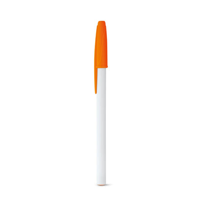 CORVINA promotional pen in orange with custom logo branding