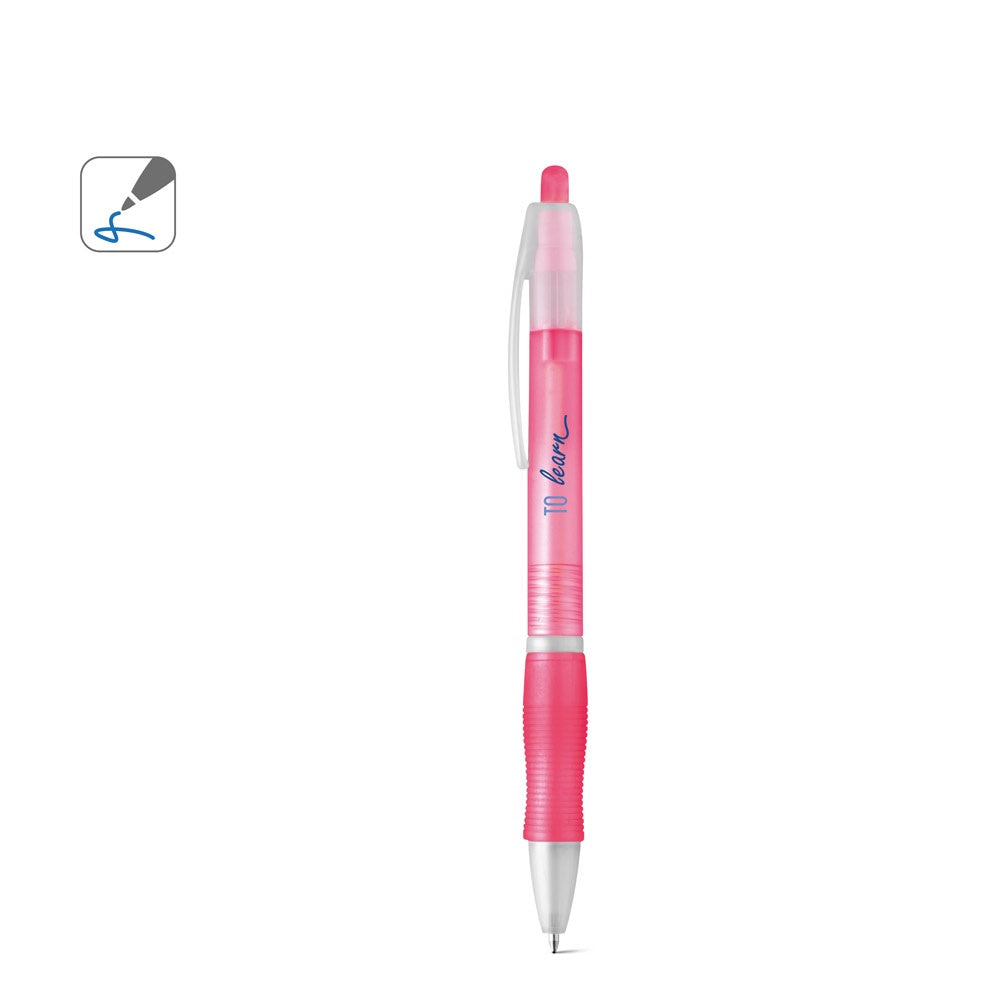 SLIM promotional pen (complete set view) with custom logo branding