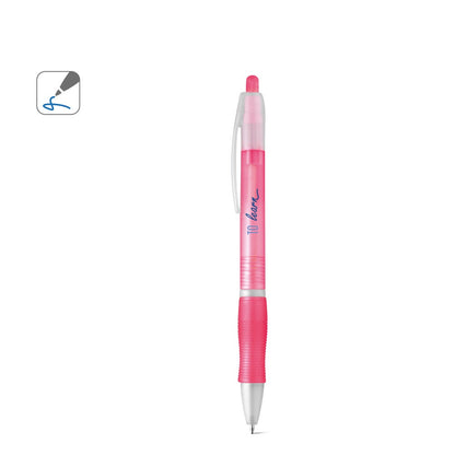 SLIM promotional pen (complete set view) with custom logo branding