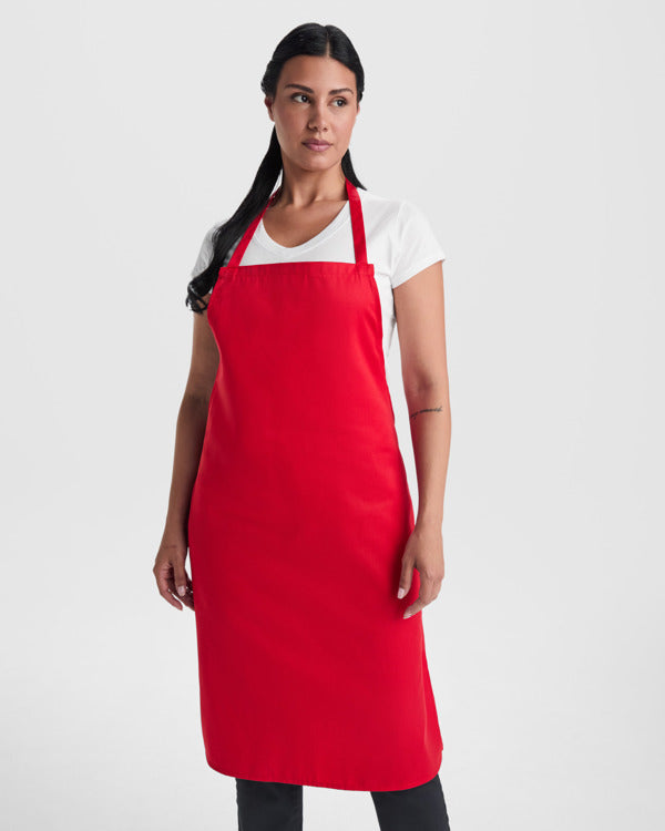 ROLY WRK RAMSAY Unisex apron in white - promotional clothing printed with your company logo