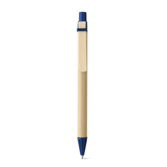 NAIROBI promotional pen in blue (detail view) with custom logo branding