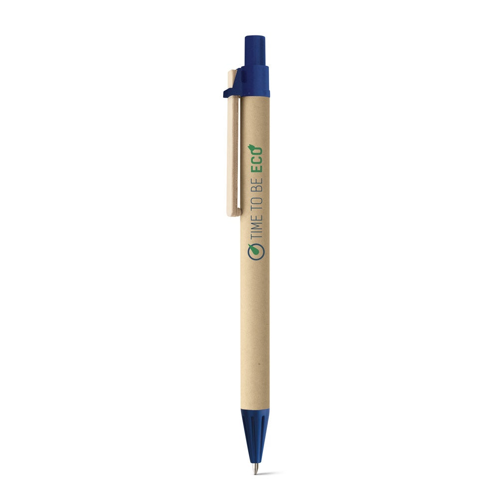 NAIROBI promotional pen in blue with custom logo branding