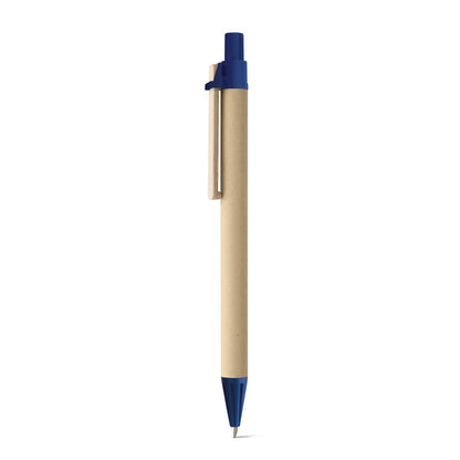 NAIROBI promotional pen in blue with custom logo branding