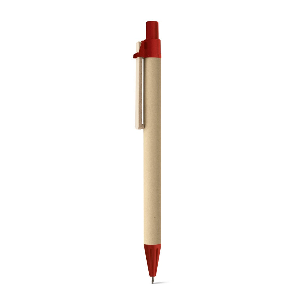 NAIROBI promotional pen in red with custom logo branding