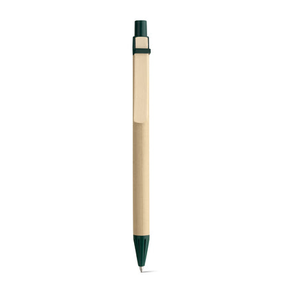 NAIROBI promotional pen in green (detail view) with custom logo branding